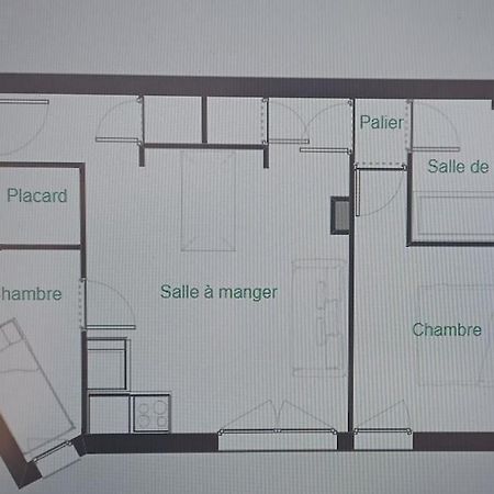 Spacieux Appartement T2 & Cabine Les Angles  Eksteriør bilde