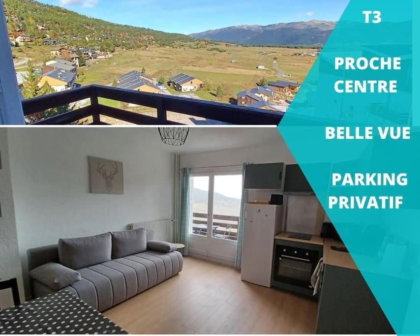 Spacieux Appartement T2 & Cabine Les Angles  Eksteriør bilde